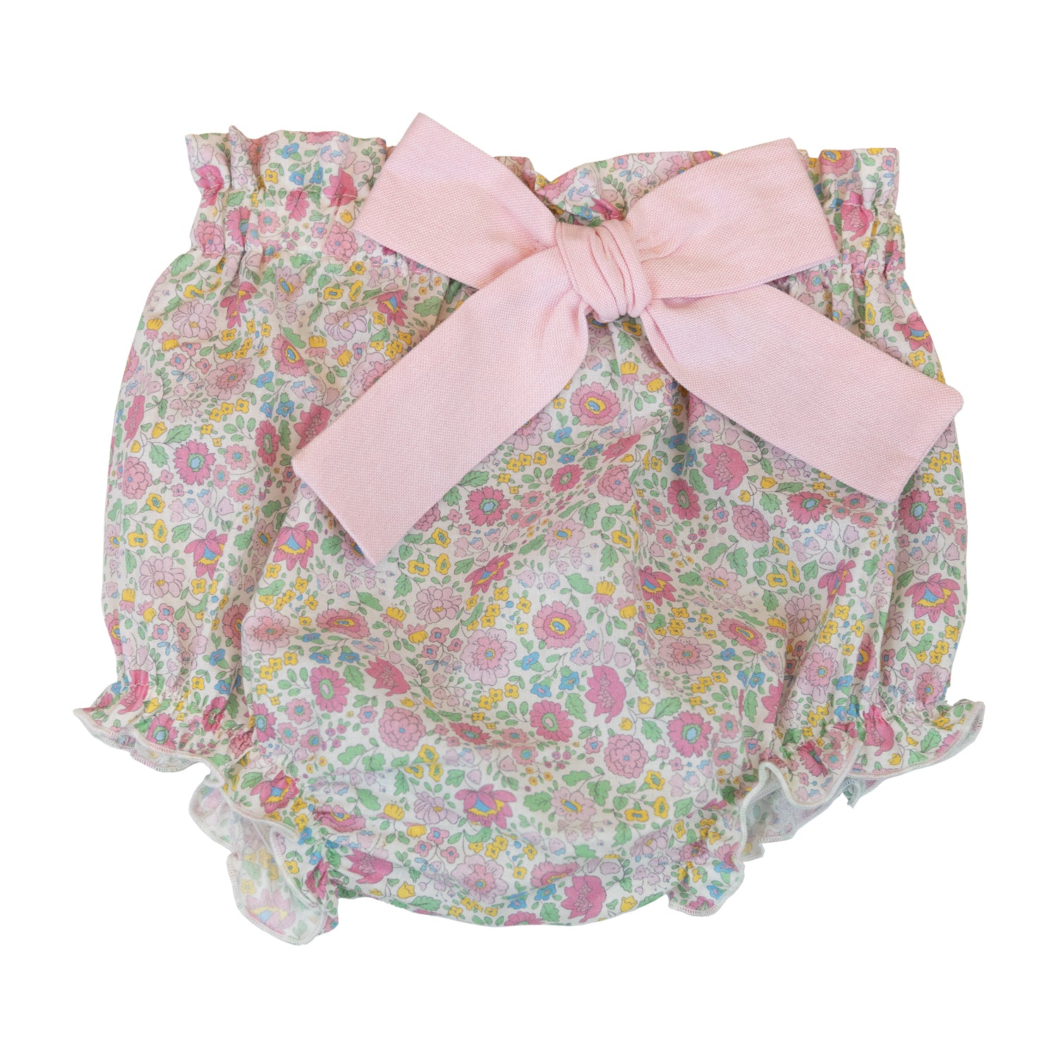 Baby Pink Floral Bloomers