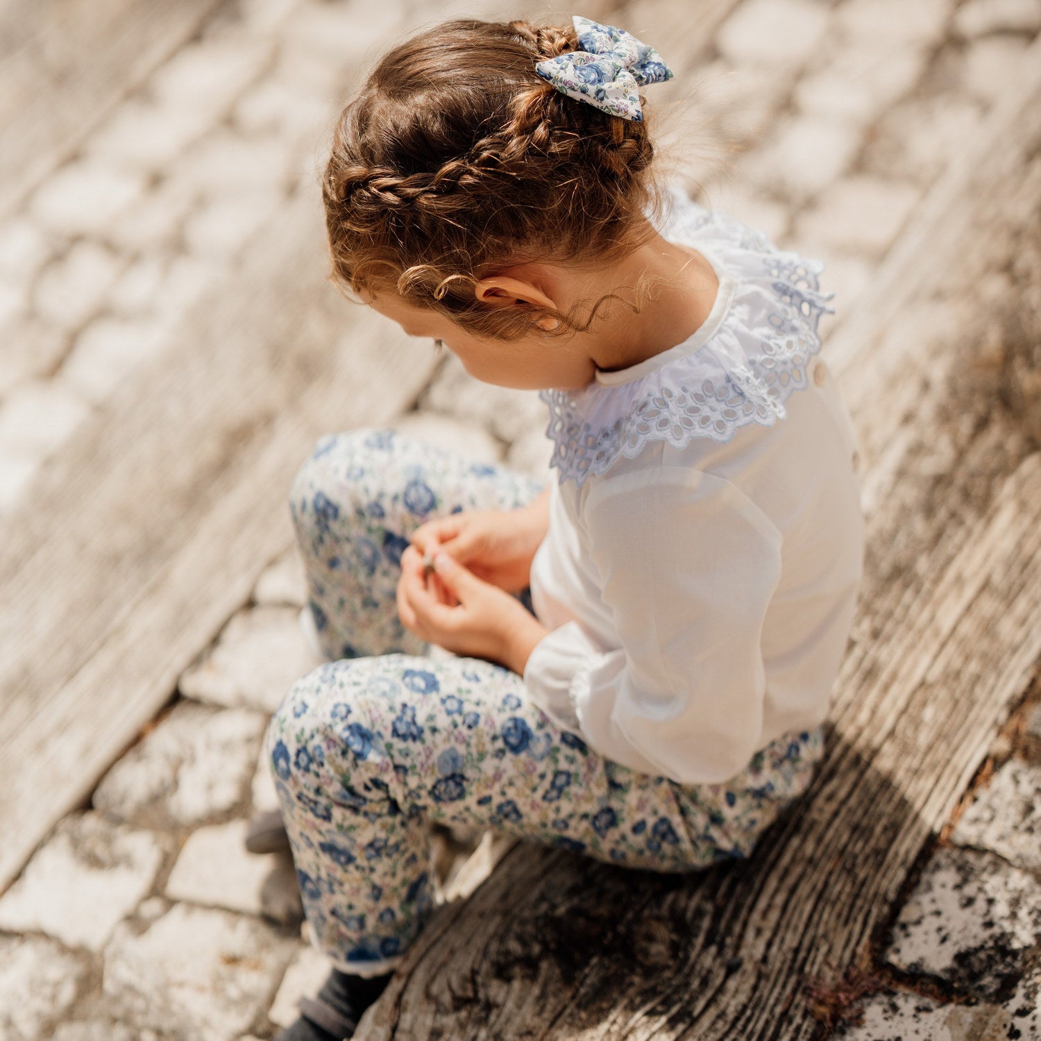 Baby Felicite Blue Liberty Trousers