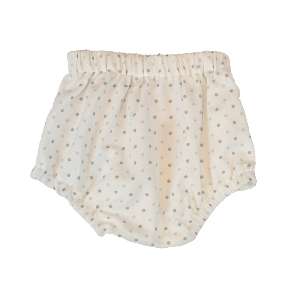 Baby Grey Dots Classic Bloomers
