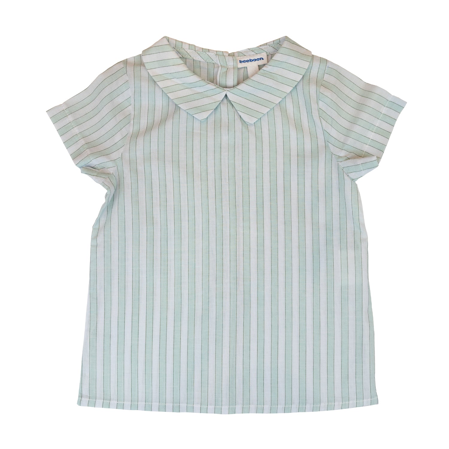 Baby Green & White Stripe Shirt