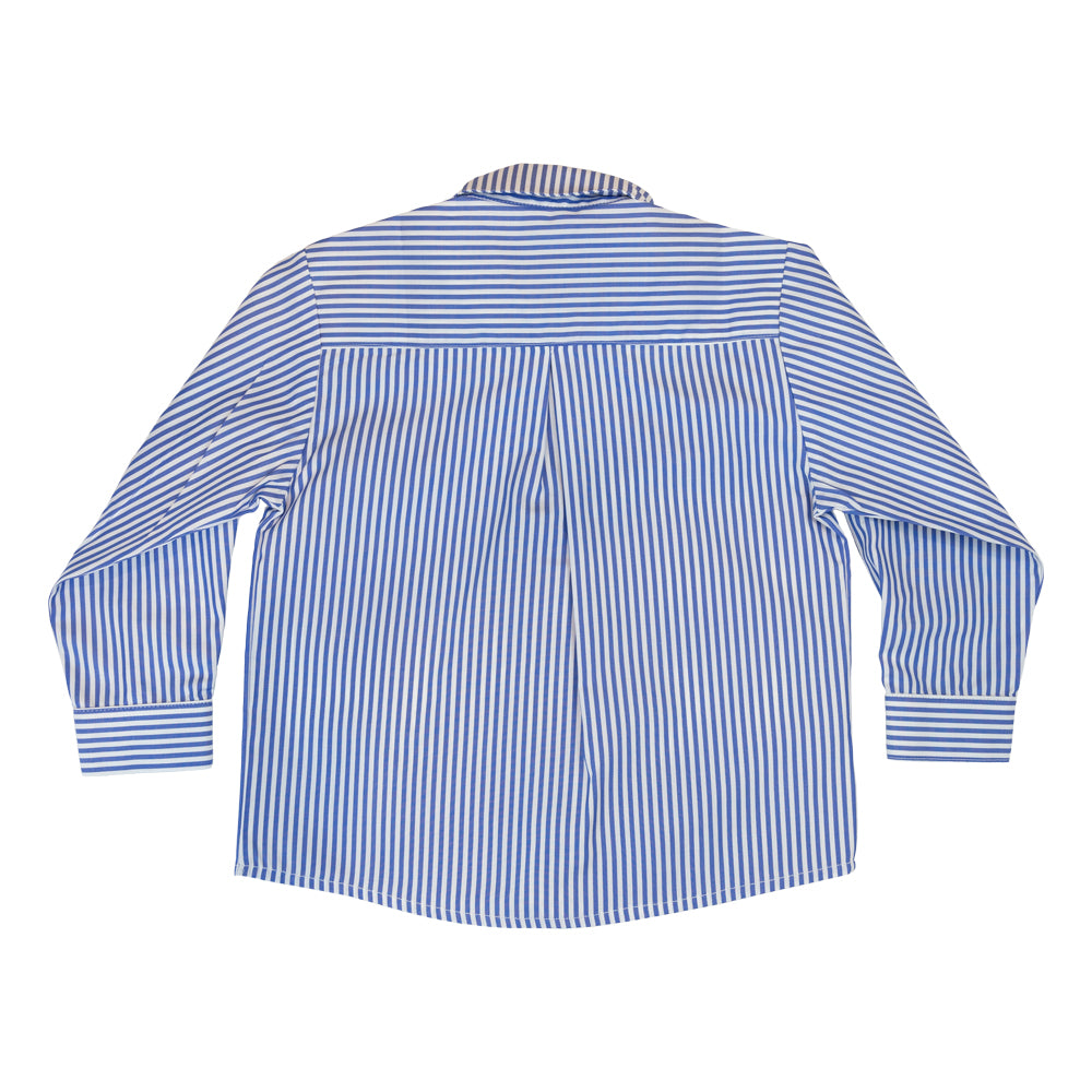 Boy Blue Stripe Classic Shirt
