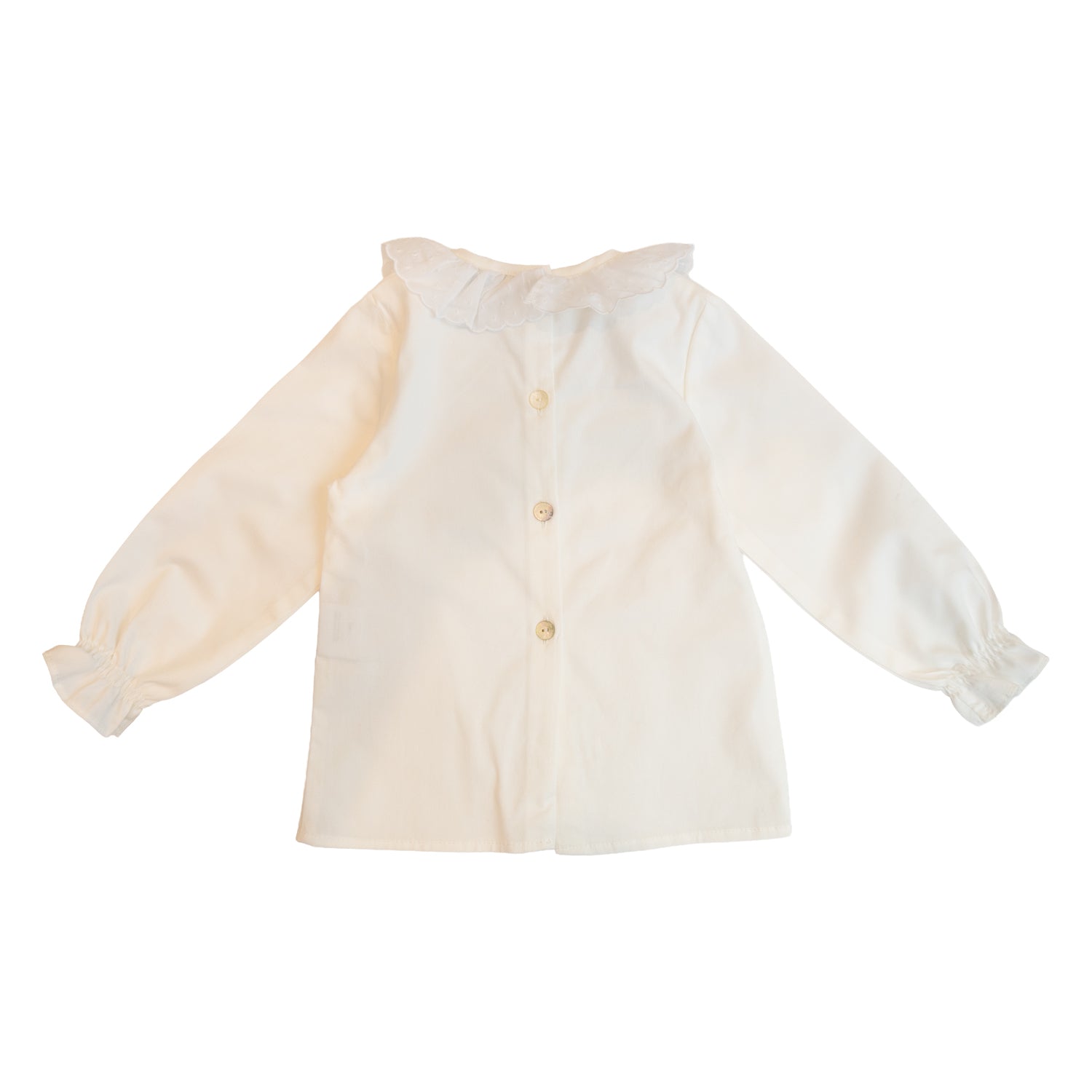 Girl White Blouse