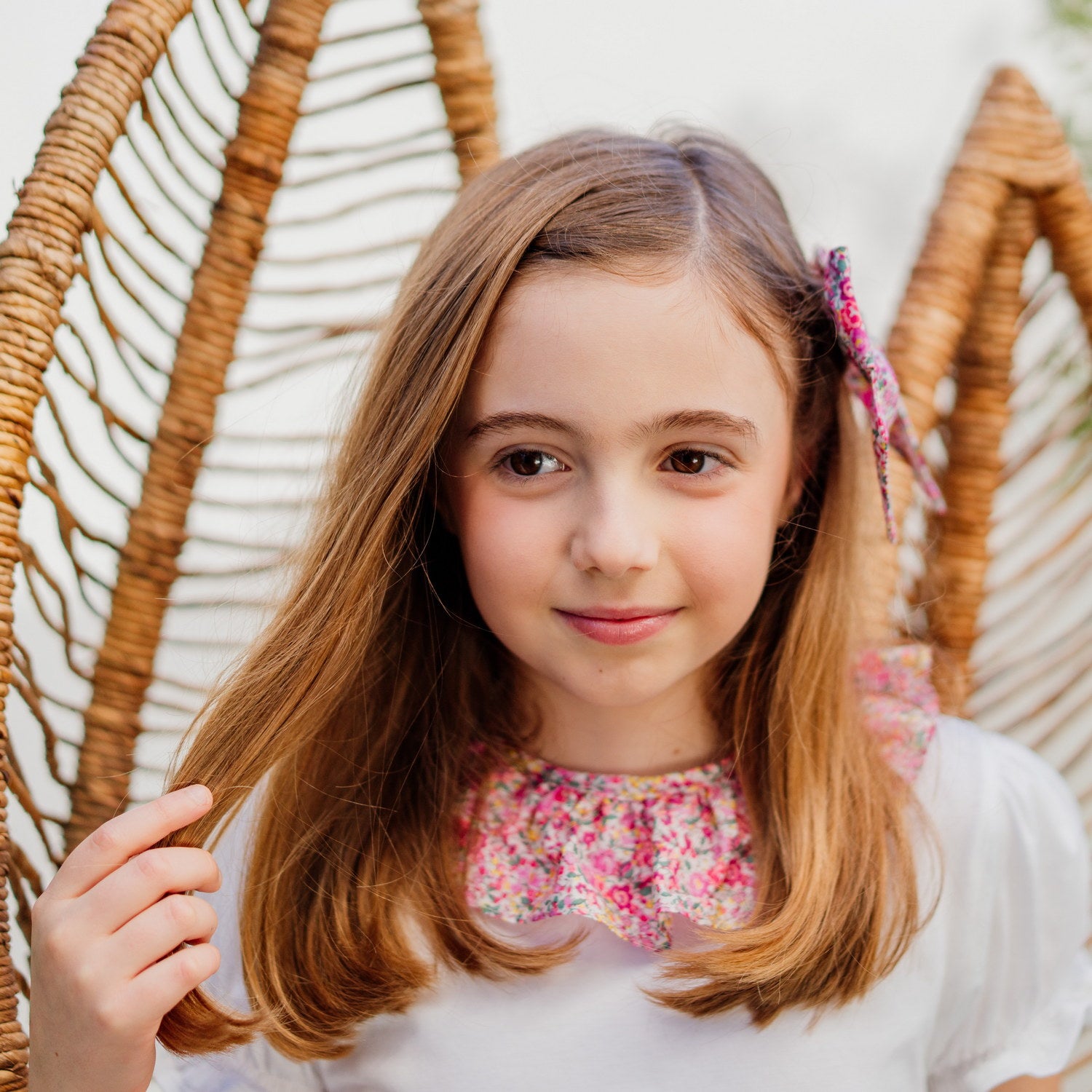 Girl Emma & Georgina Liberty Jersey Blouse