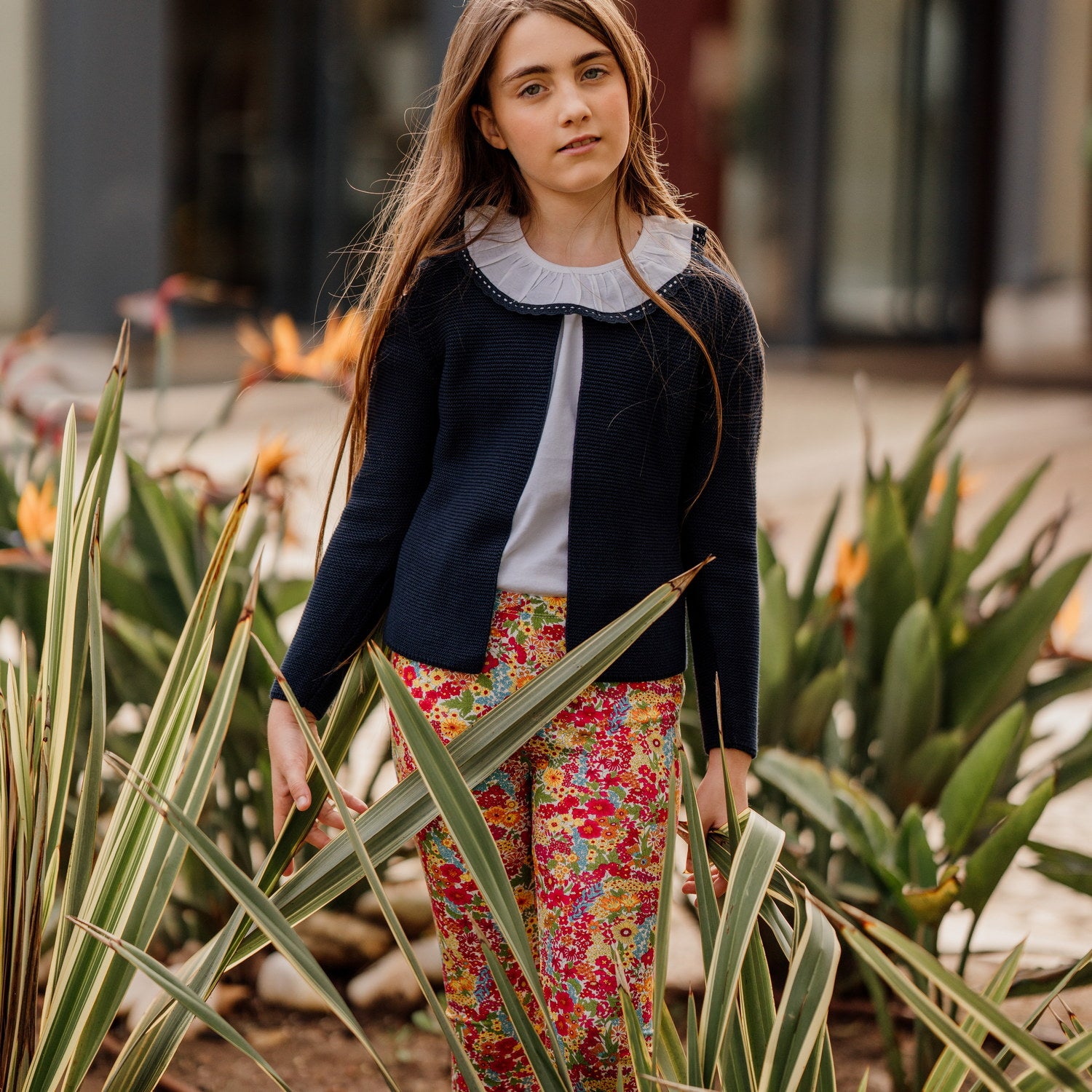 Classic Navy Cardigan