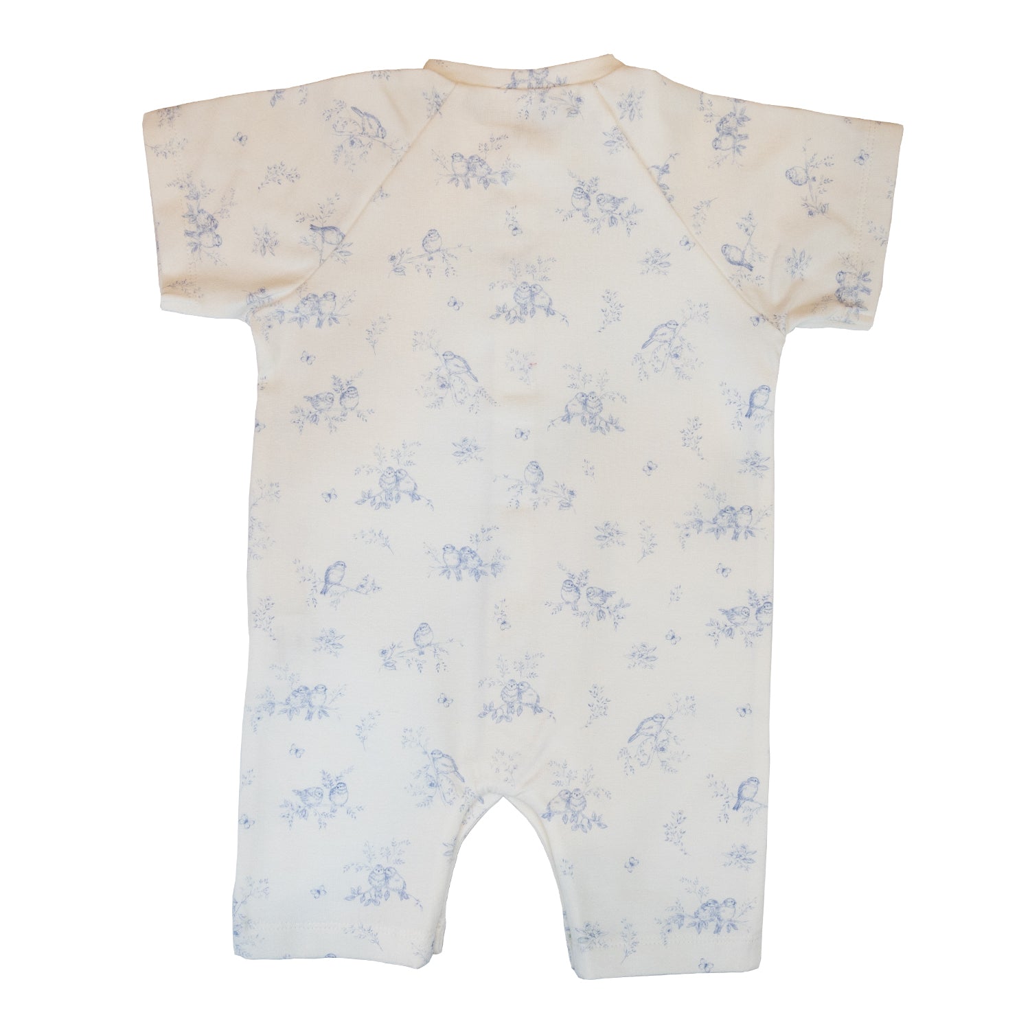 Baby Blue Birds Dungarees