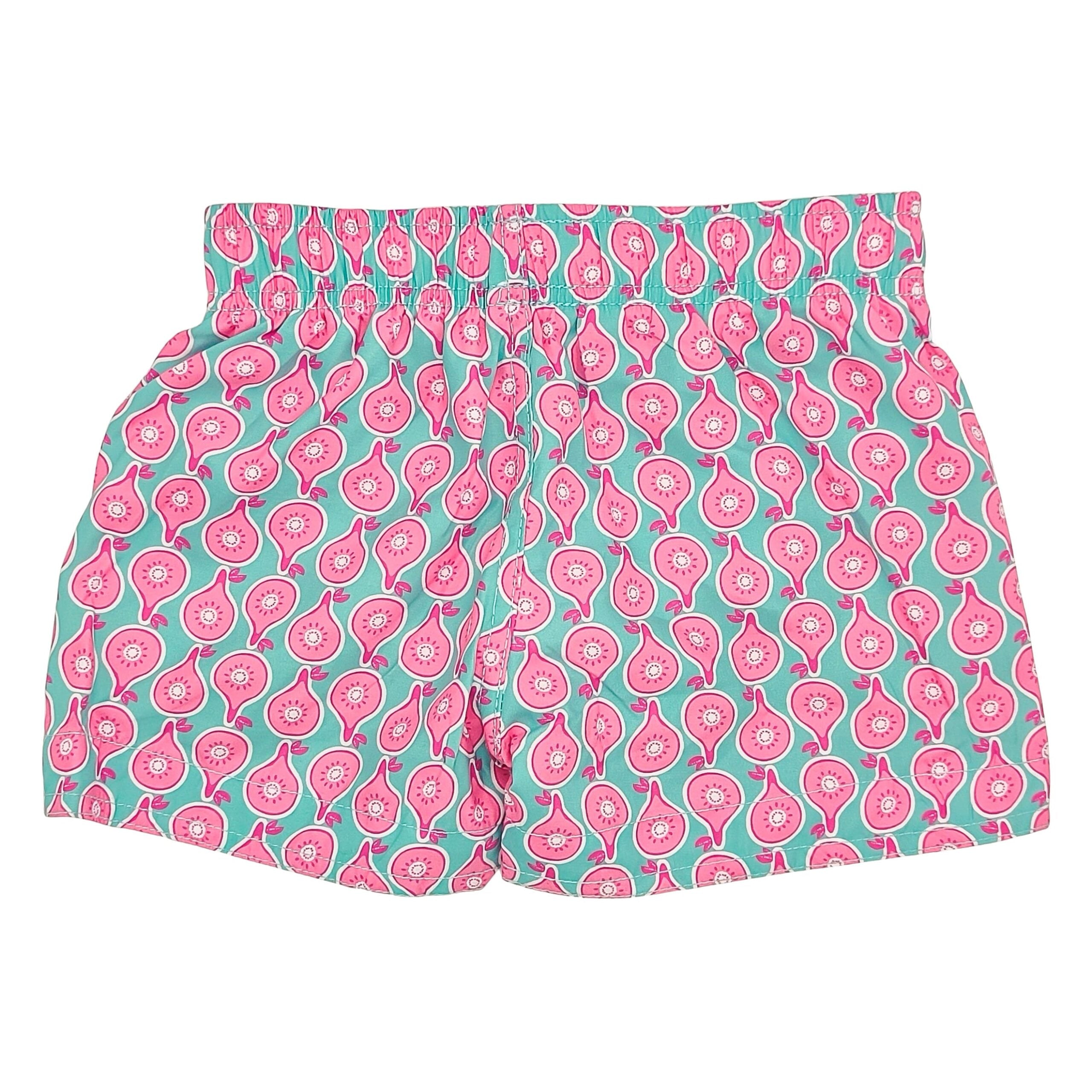 Boy Pink Pears Swim Shorts
