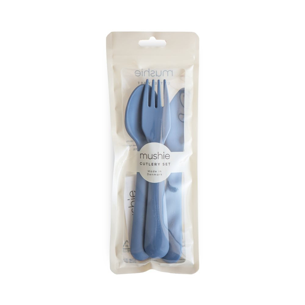 Mushie Cutlery Twilight Blue
