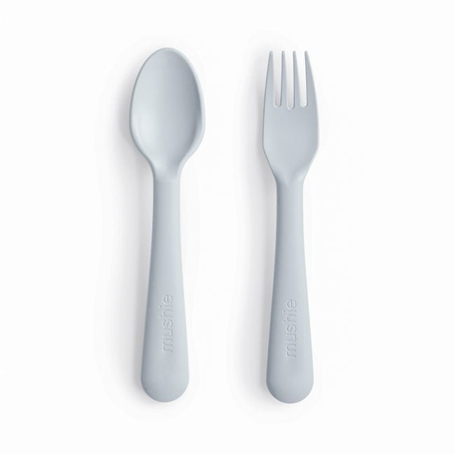 Mushie Fork & Spoon Cloud