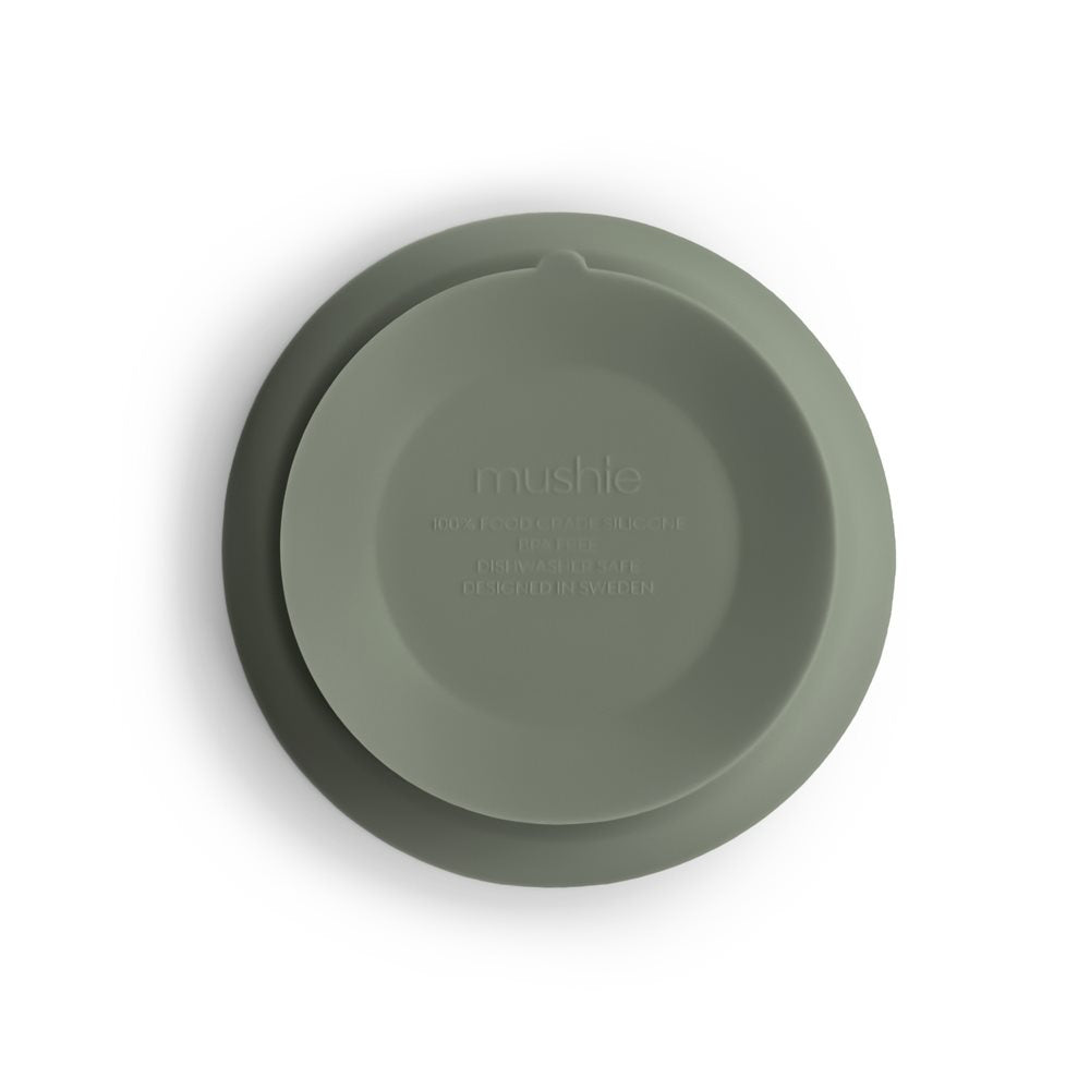 Mushie Silicone Suction Bowl Dried Thyme