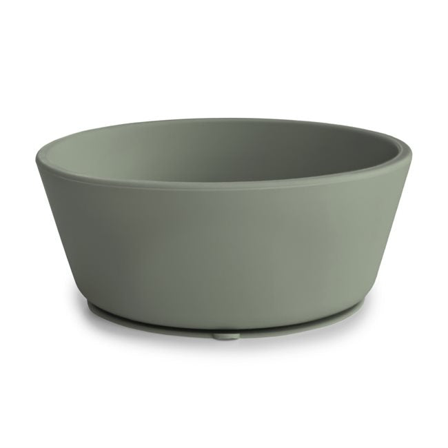 Mushie Silicone Suction Bowl Dried Thyme