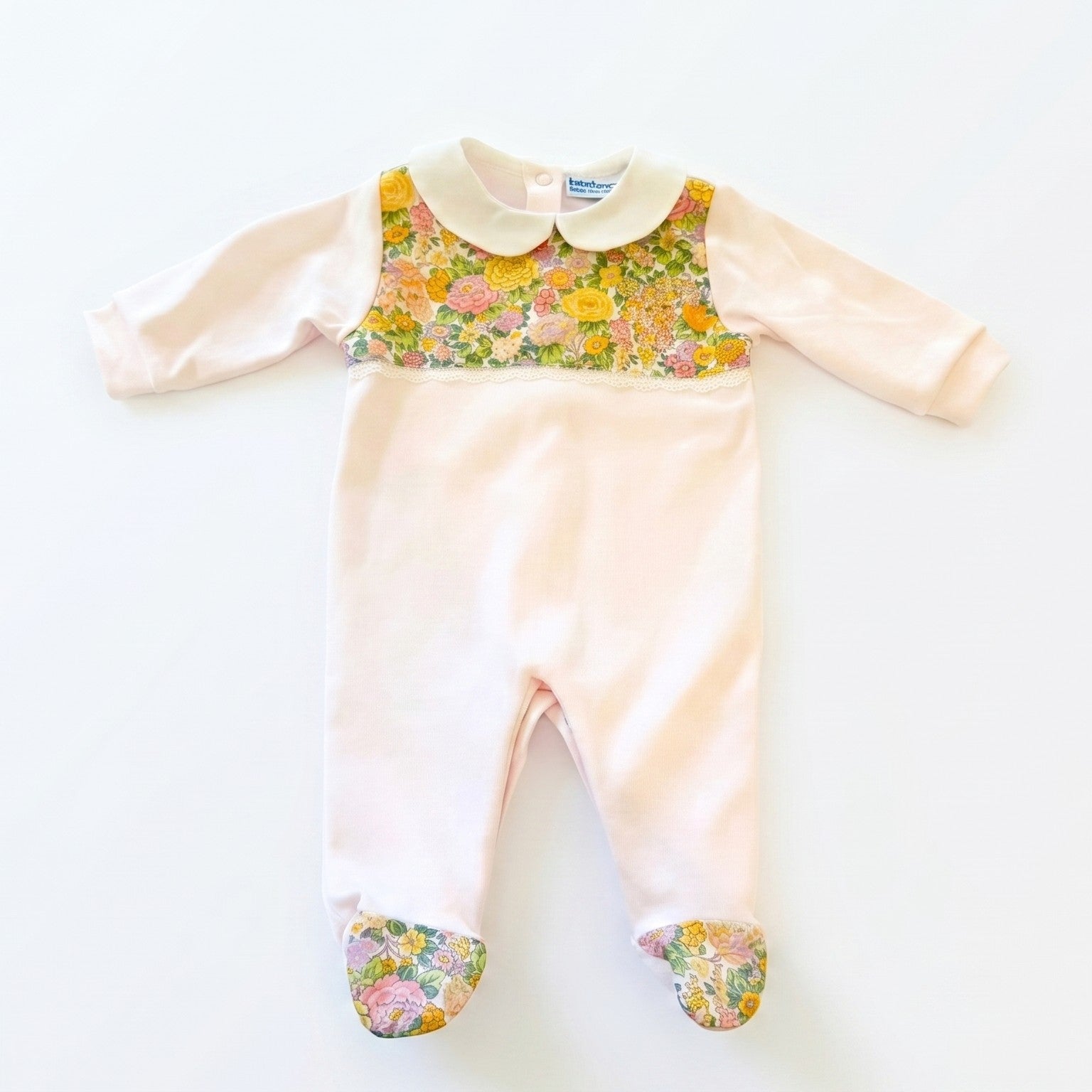 Baby Elysian Day Liberty Pink All-in-one