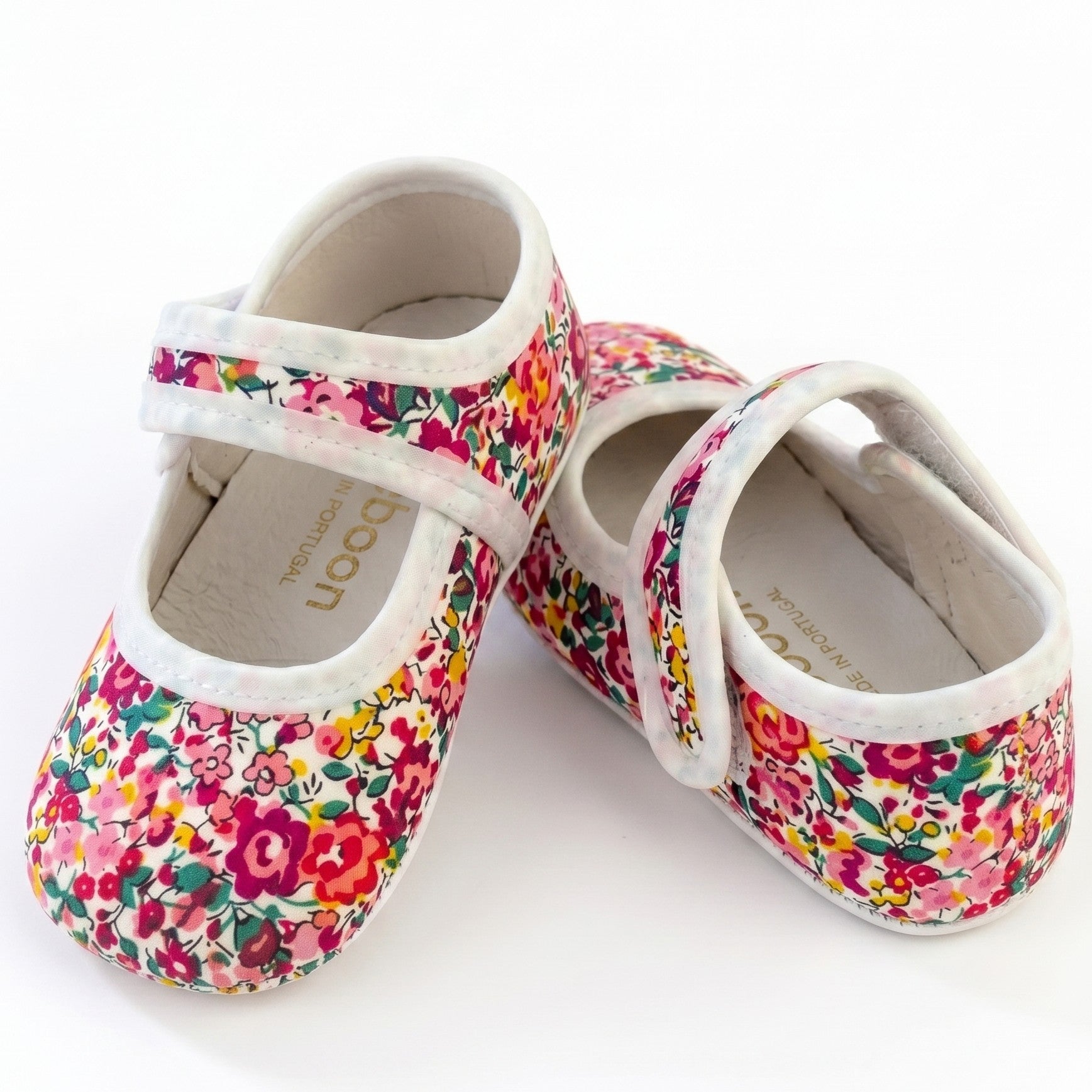 Baby Emma & Georgina Liberty Mary Jane Pram Shoes