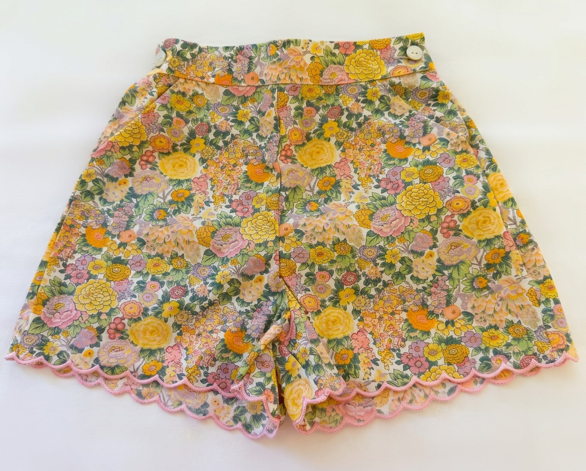 Girl Elysian Day Liberty Scalloped Shorts