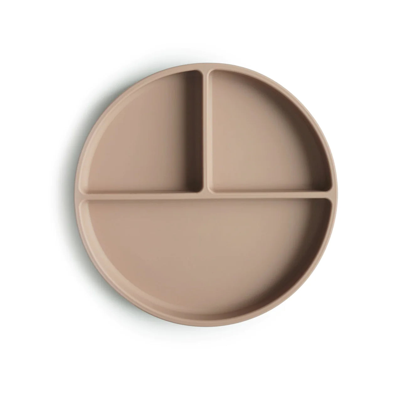 Mushie Silicone Suction Plate Natural