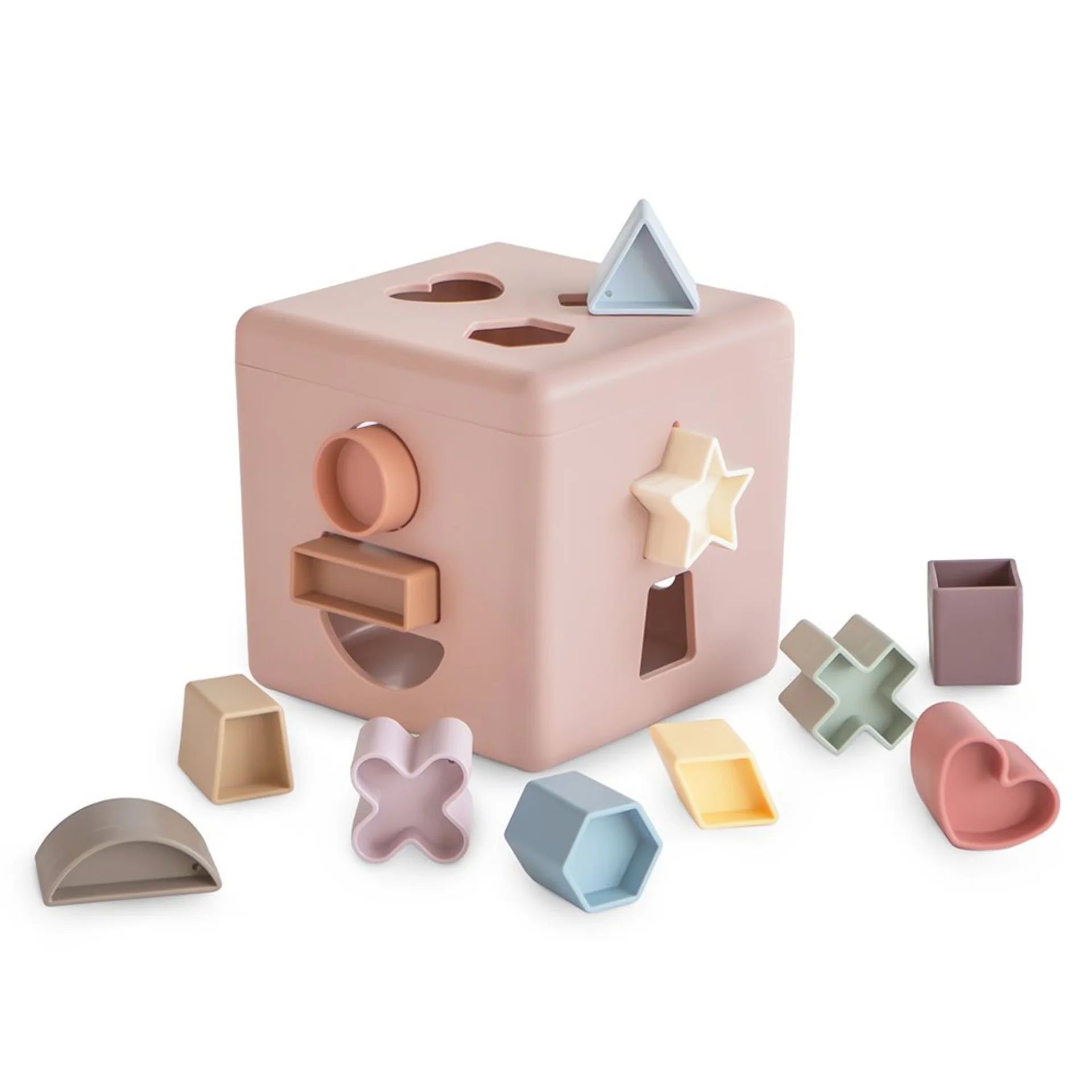 Mushie Shape Sorting Box Petal