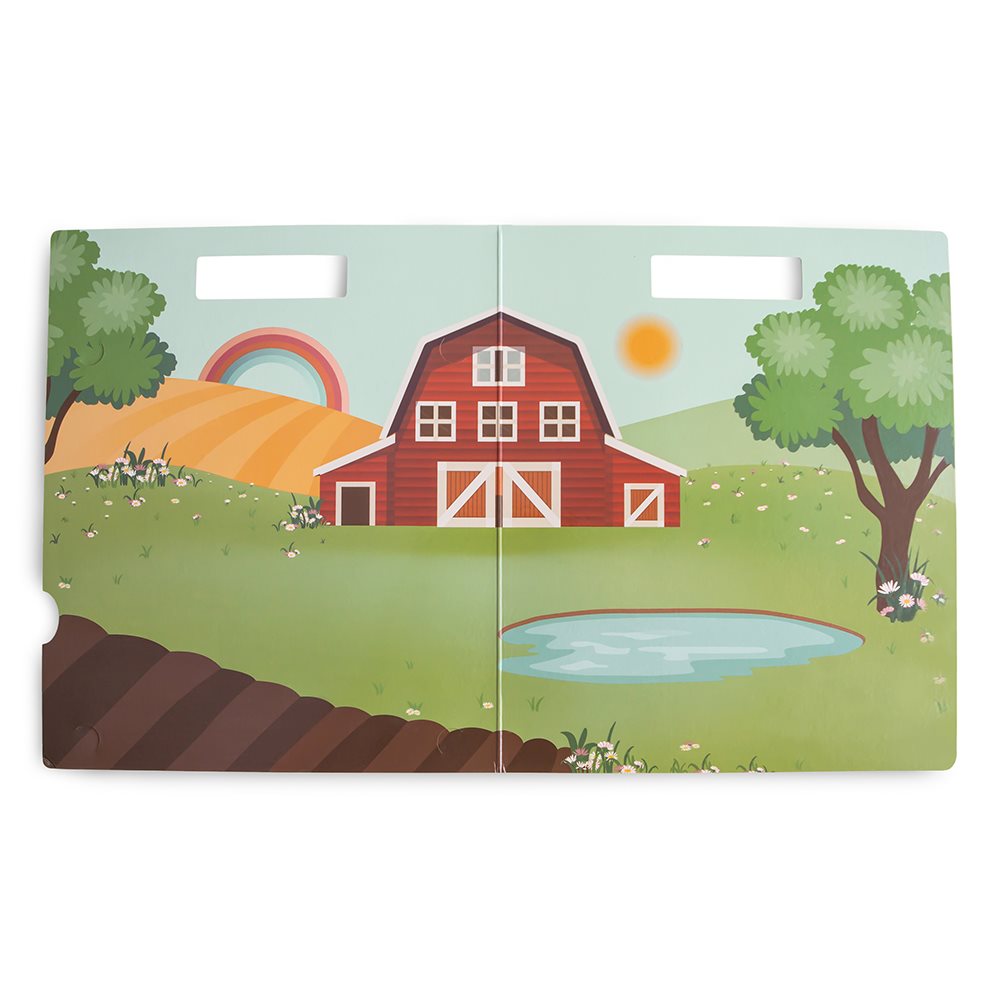 Mushie Reusable Sticker Set Farm
