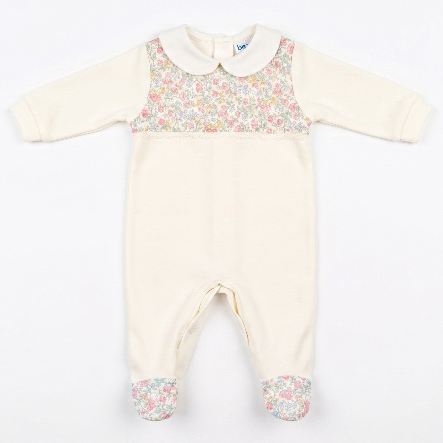 Baby Rosebud Green All-in-one