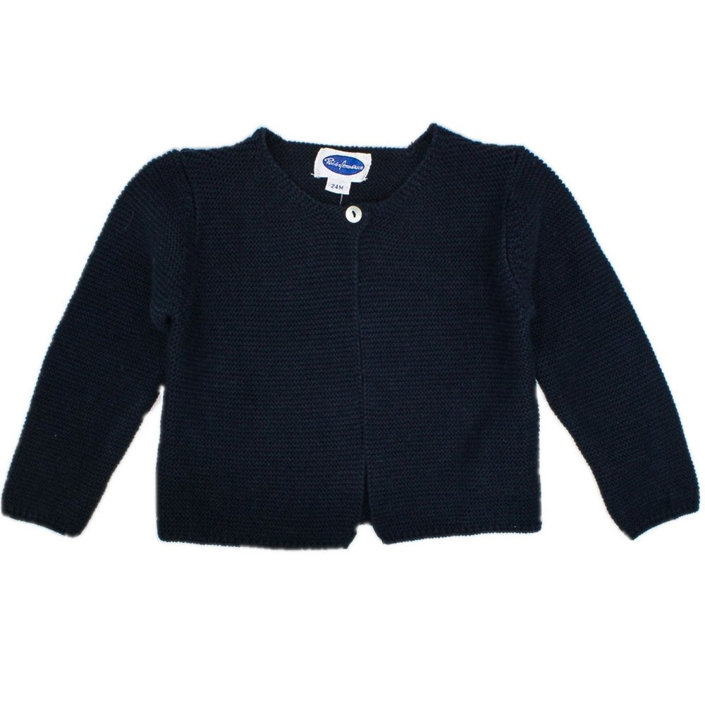 Baby Classic Navy Cardigan