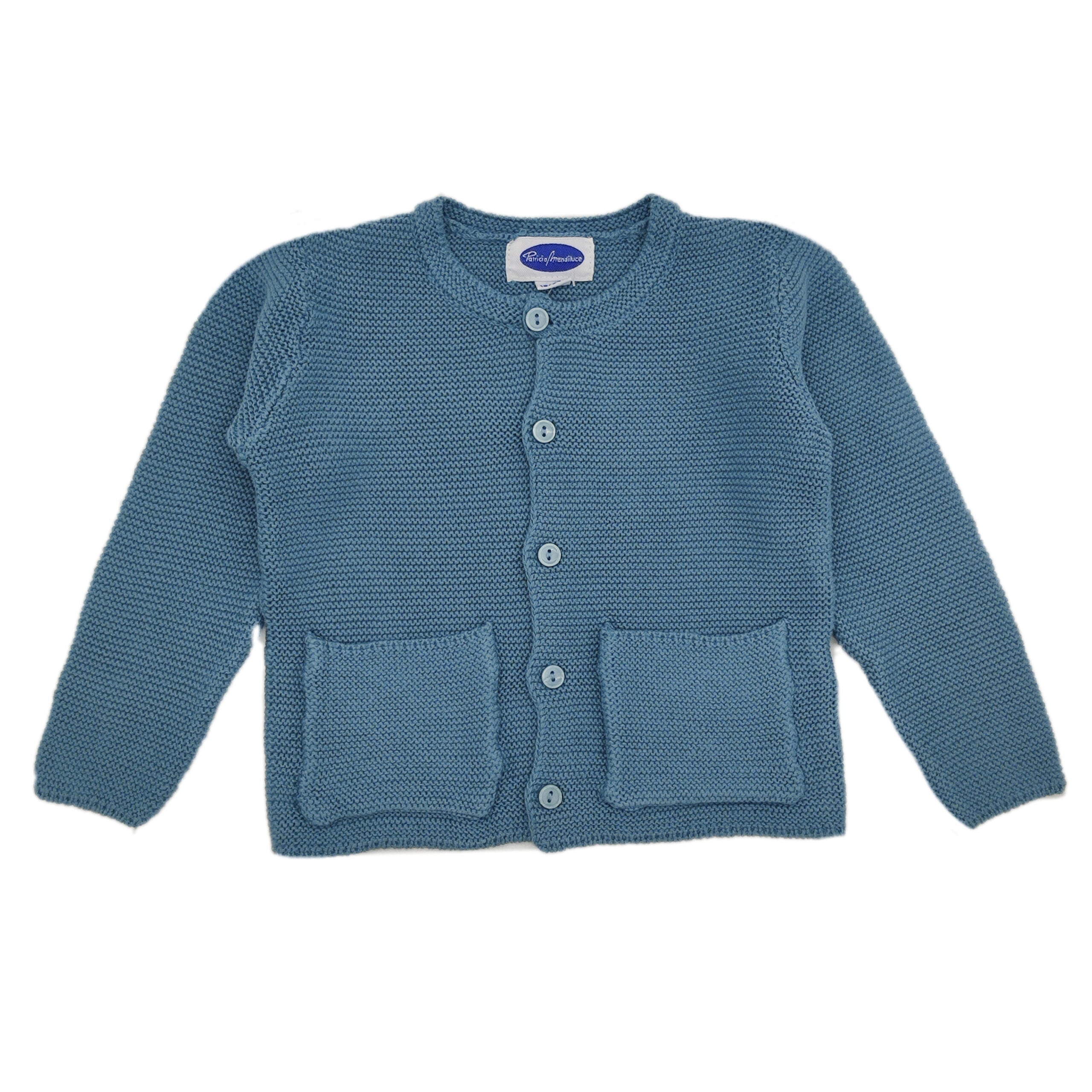 Traditional Blue Cardigan