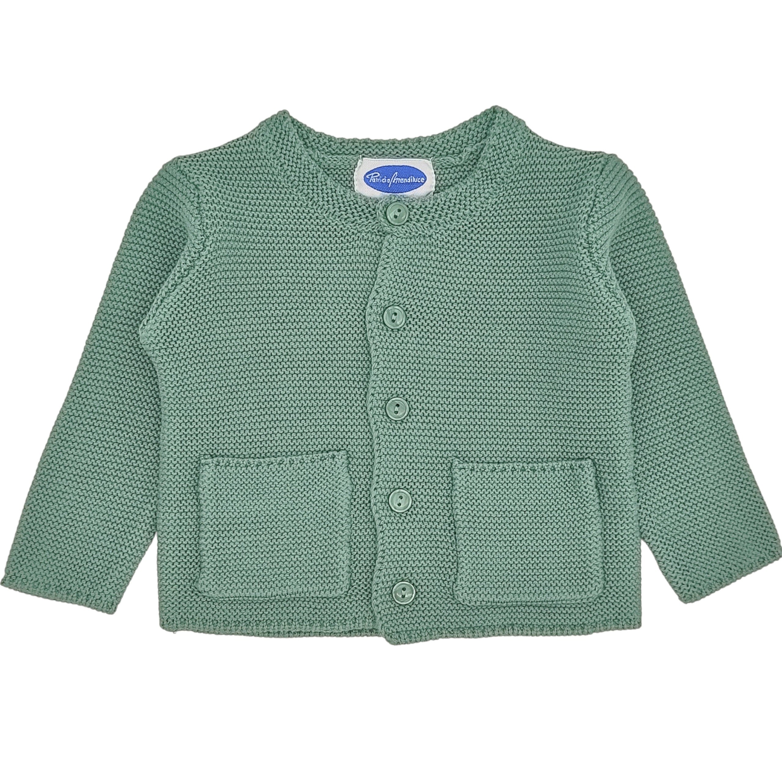 Traditional Green Cardigan