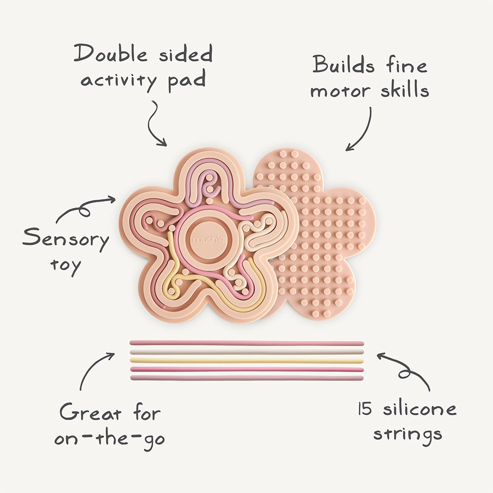 Mushie Silicone Sensory Toy Rocket