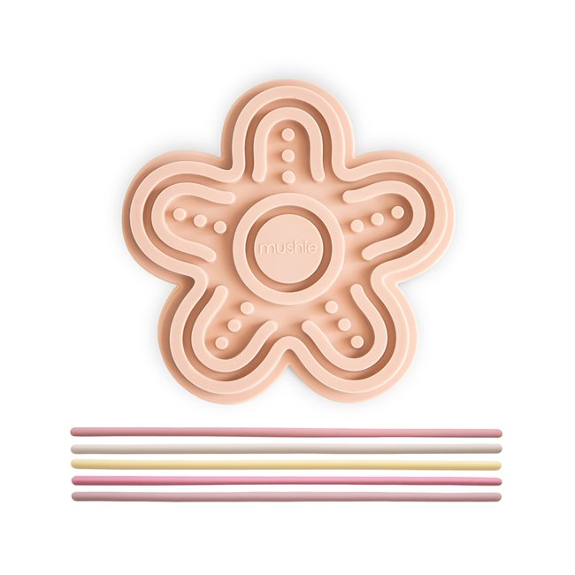 Mushie Silicone Sensory Toy Petal