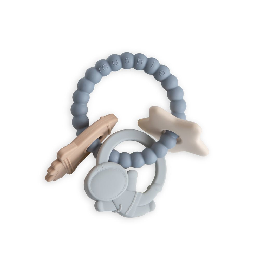 Mushie Teething Ring Space