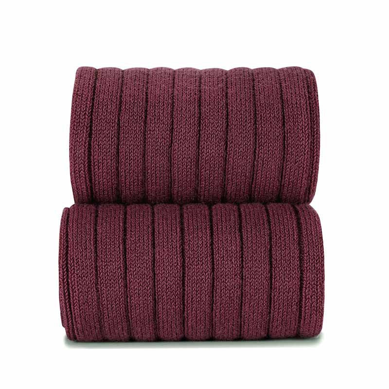 Condor Garnet Ribbed Tights