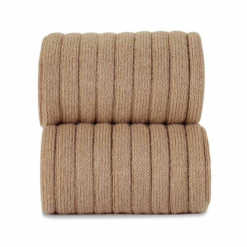 Condor Camel Rib Short Socks