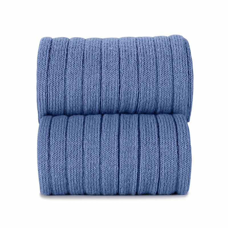 Condor French Blue Rib Short Socks