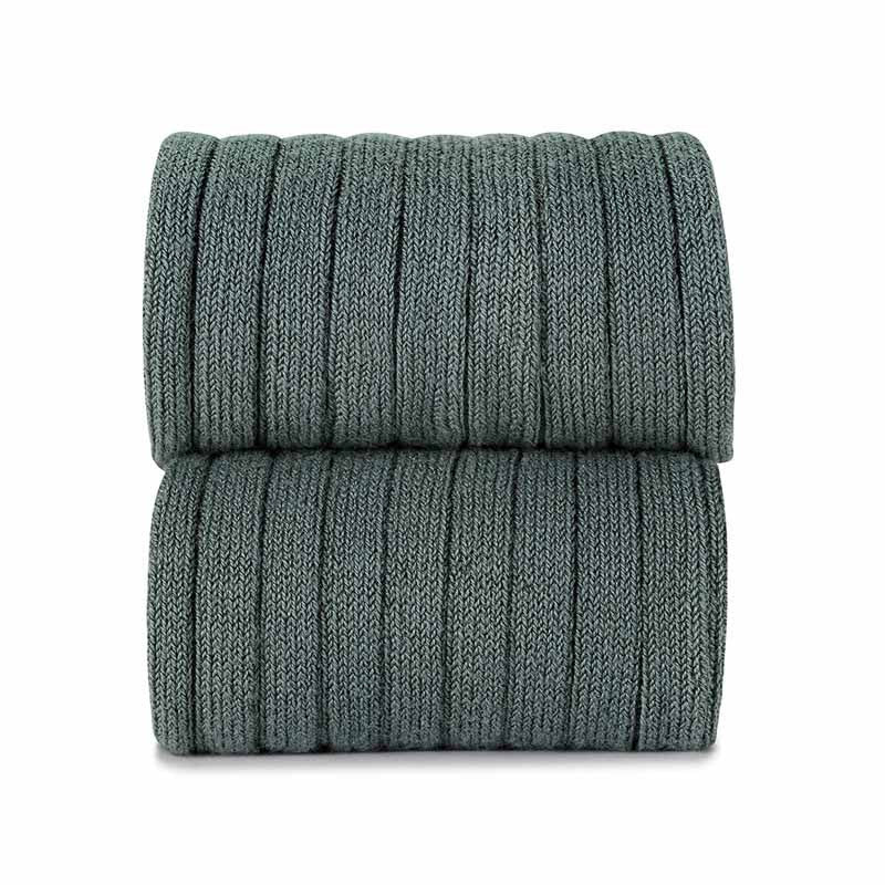 Condor Lichen Green Rib Short Socks