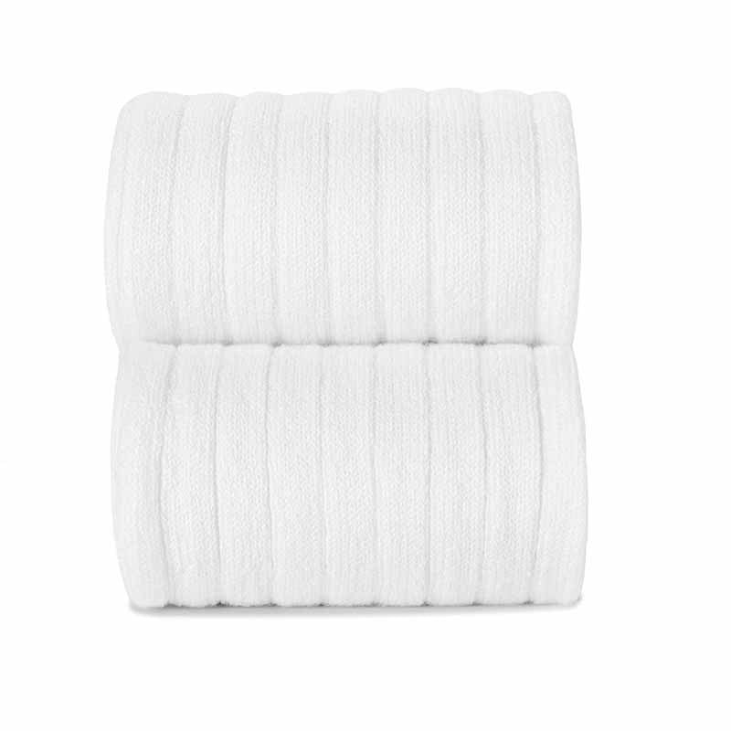 Condor White Rib Short Socks