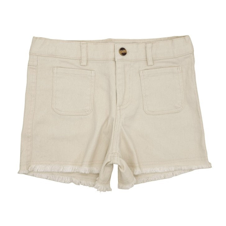 Girl Beige Shorts