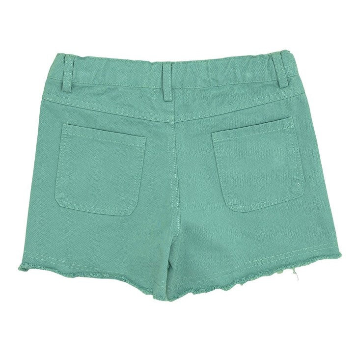 Girl Green Shorts