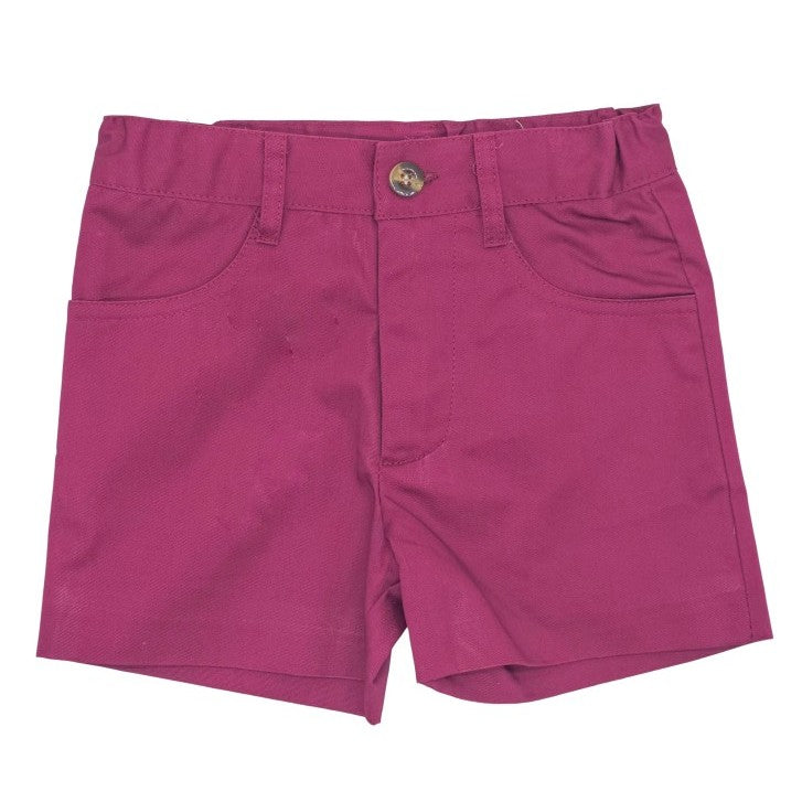 Boy Burgundy Shorts