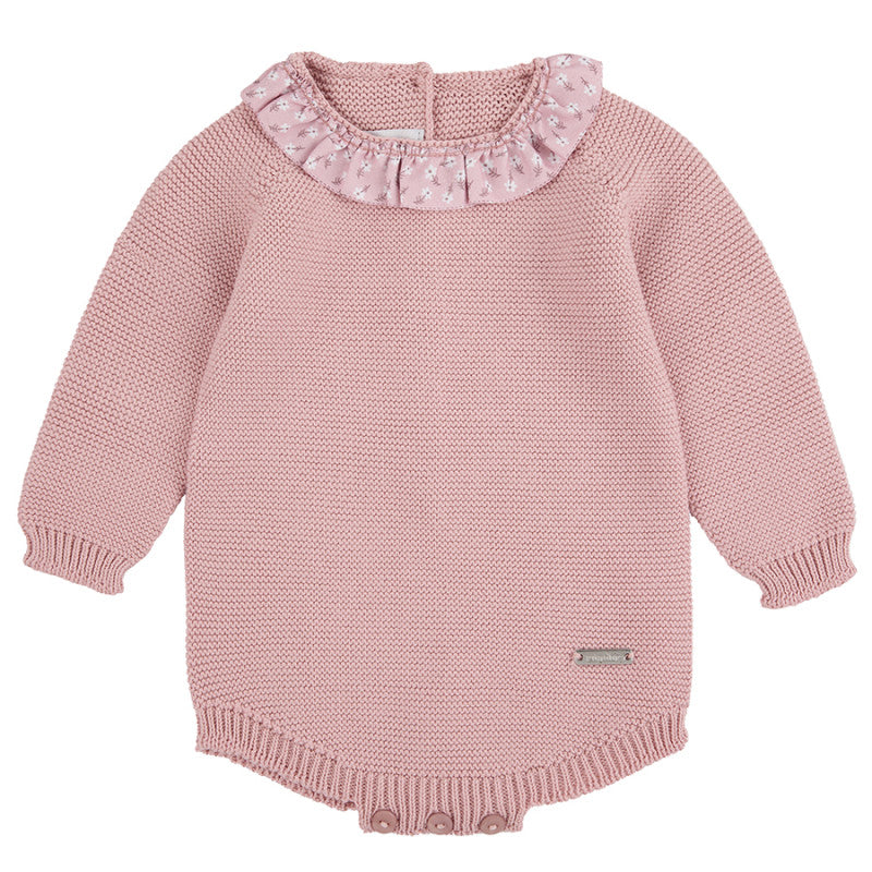 Condor Body with Liberty flower frill trim on the collar Pale Pink