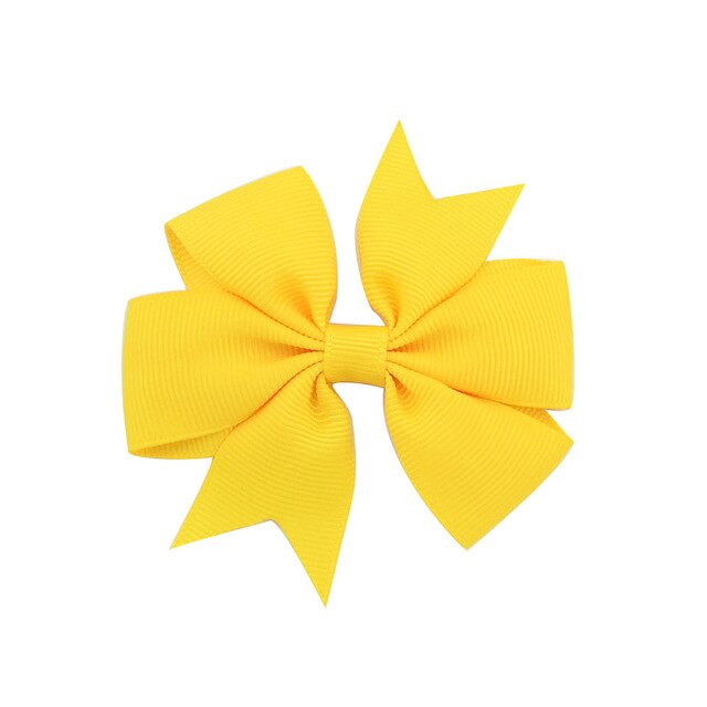 Daffodil Bow Clip