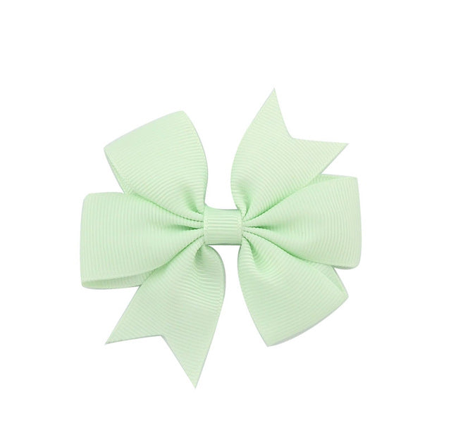 Mint Bow Clip