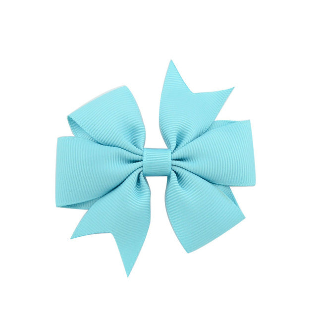 Turquoise Bow Clip