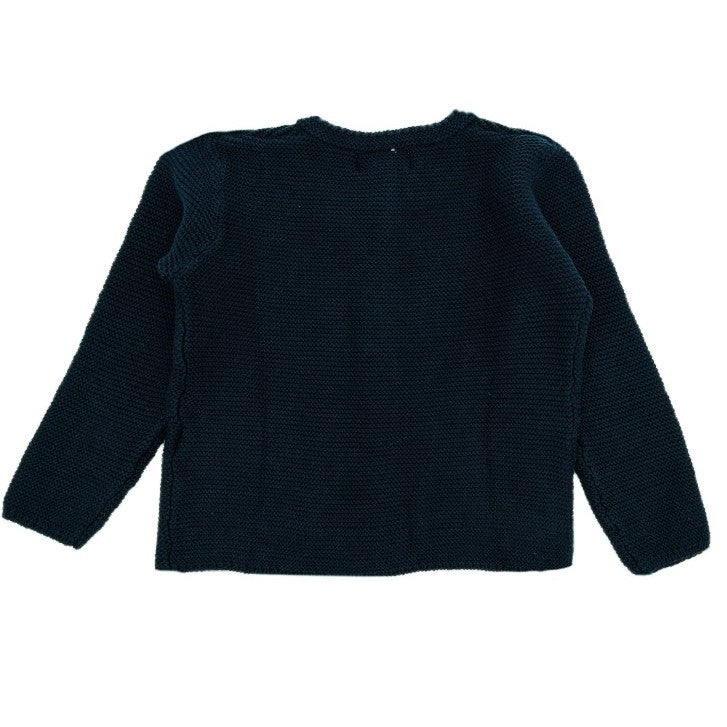 Traditional Navy Cardigan