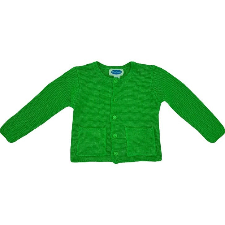 Traditional Apple Green Cardigan