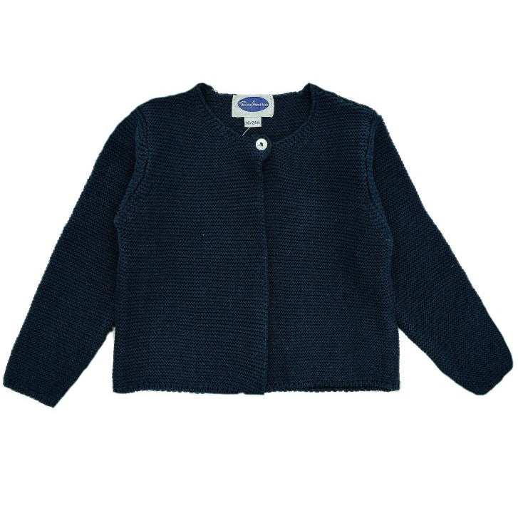 Classic Navy Cardigan