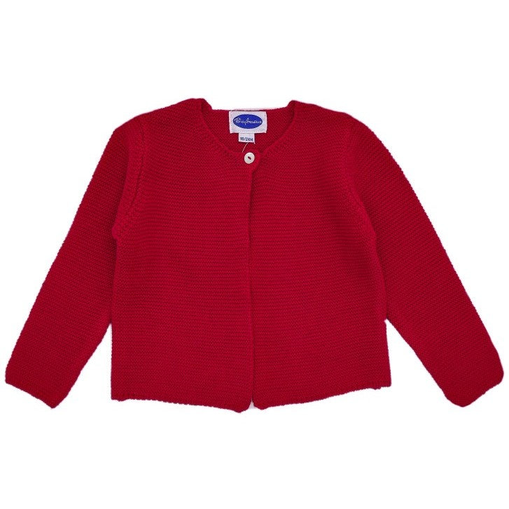 Baby Classic Red Cardigan