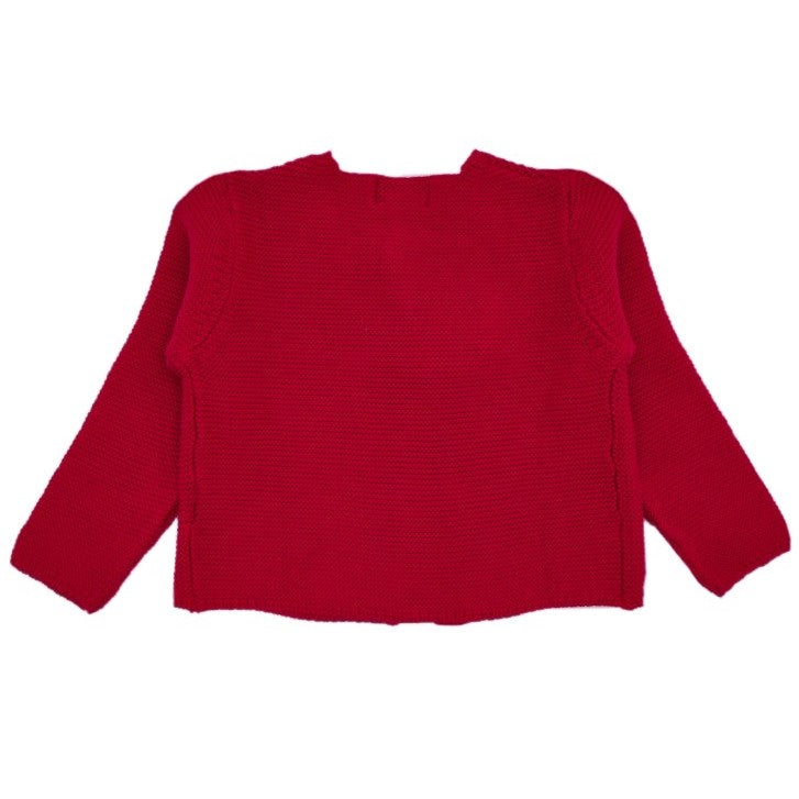 Baby Classic Red Cardigan