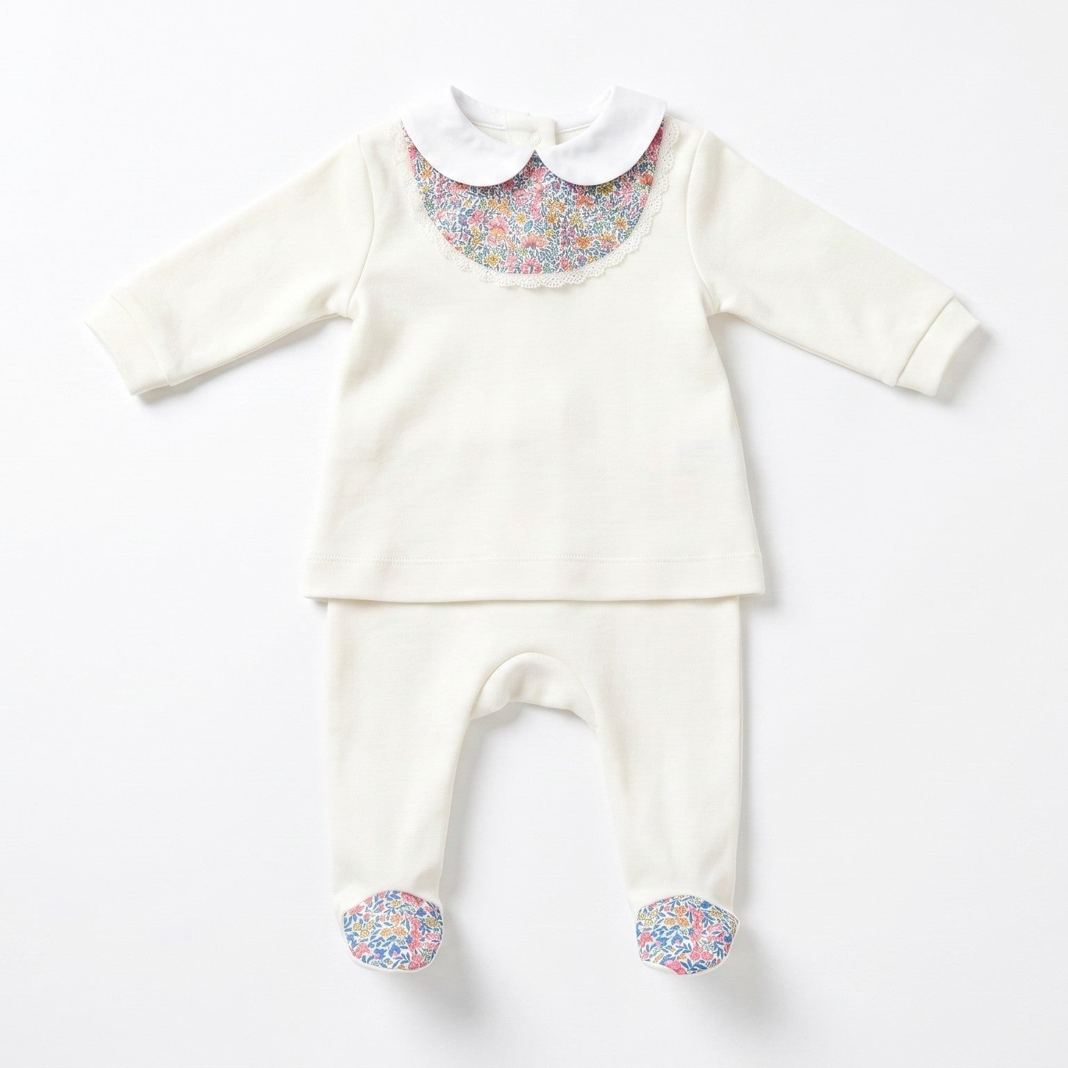 Baby Clarissa Liberty White Set