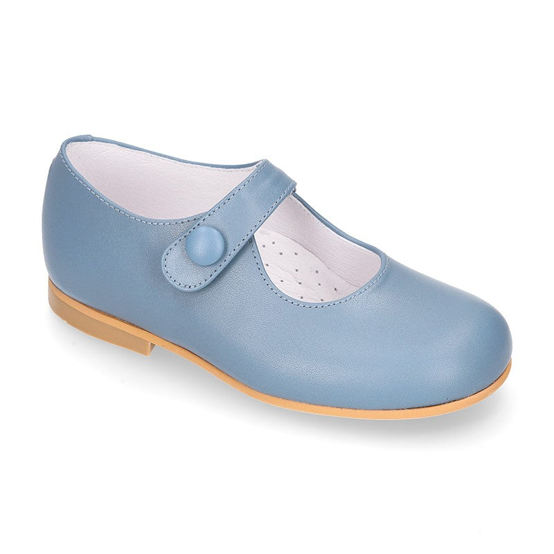 Girl Blue Mary Jane Shoes
