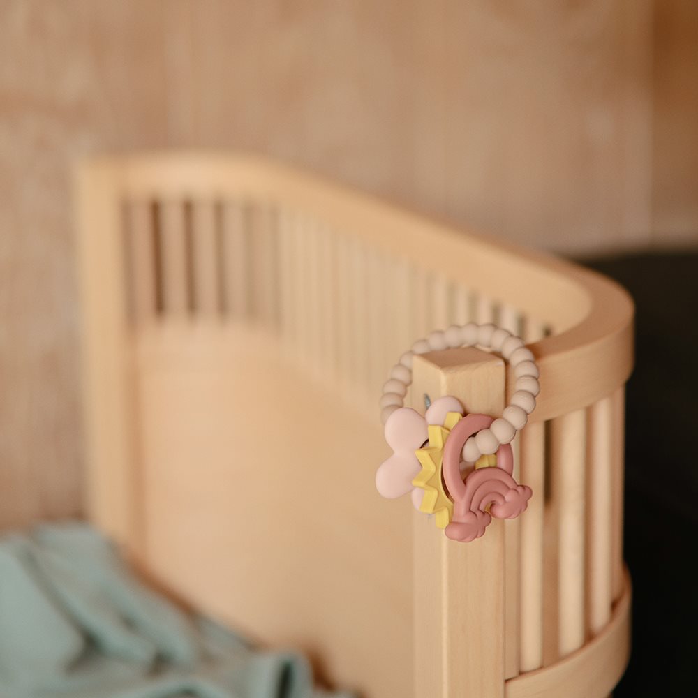 Mushie Teething Ring Nature