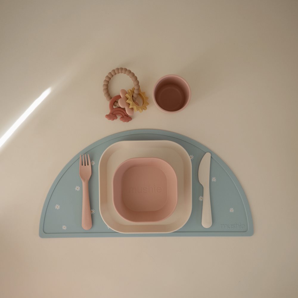 Mushie Cutlery Blush