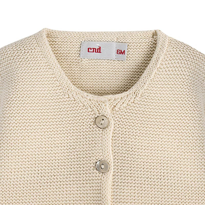 Condor Garter Stitch Cardigan Linen