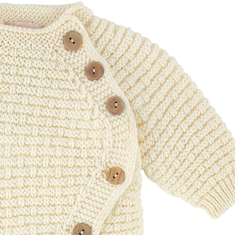 Condor Merino blend bulky playsuit Beige